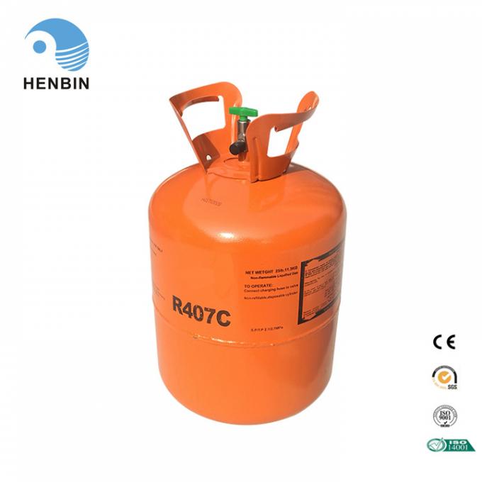 Factory Price R407c High Purity Refrigerant Gas