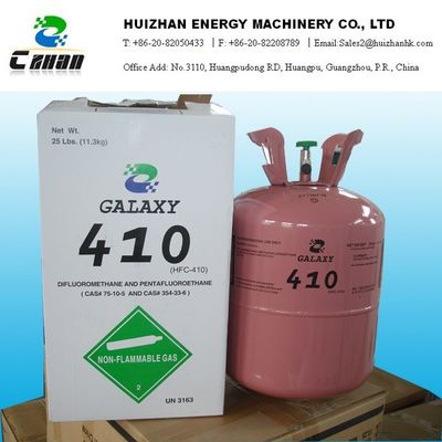 China R410 refrigerantes 50LBS del gas HFC para el aire acondicionado comercial proveedor