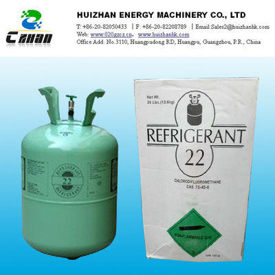 China Refrigerantes del reemplazo R22, GAS de los refrigerantes R22 de HFC descolorido en la temperatura ambiente proveedor